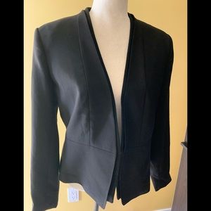 Catherine Malandrino Classic Black Blazer Size 12 NWT